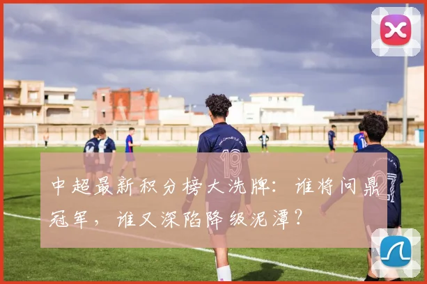 中超最新积分榜大洗牌：谁将问鼎冠军，谁又深陷降级泥潭？
